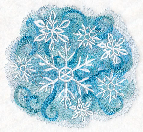 Snowflakes in Watercolor - Image 3