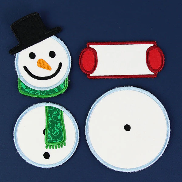 Snowman Door Hanger (In-the-Hoop) - Image 6
