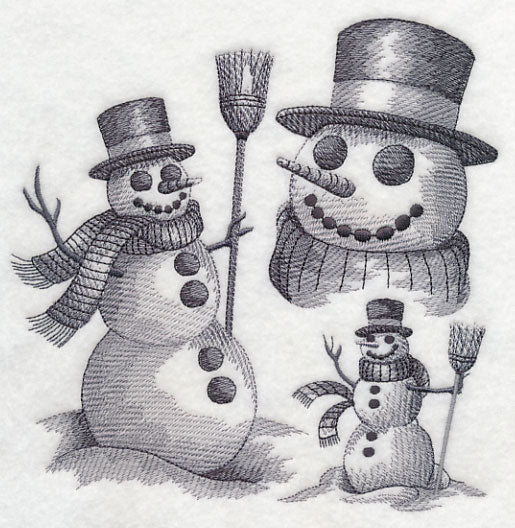 Snowman Sketch - Image 2
