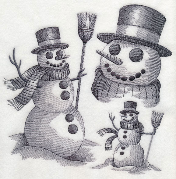 Snowman Sketch - Image 5
