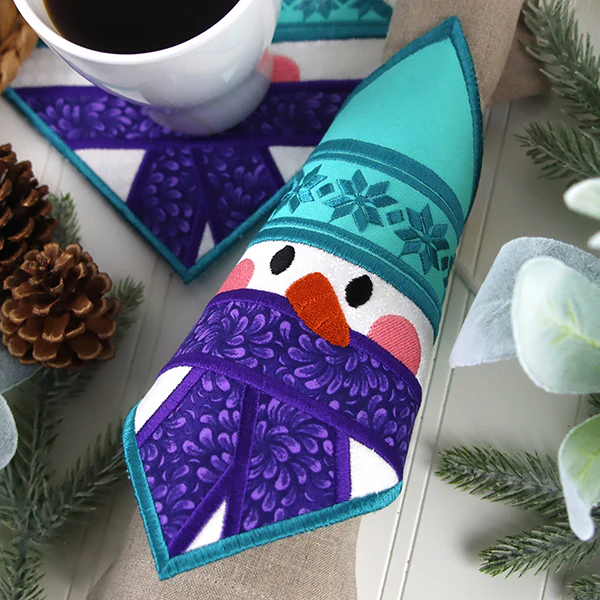 Snowman Trivet Ornament (In-the-Hoop) - Image 16