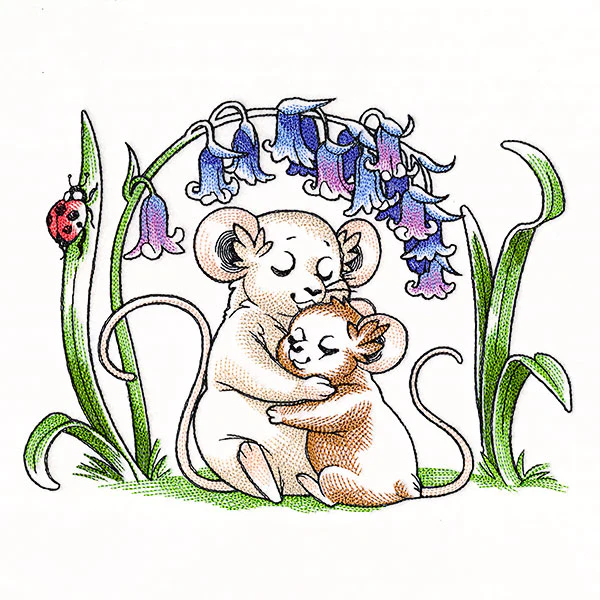 Snuggling Mice