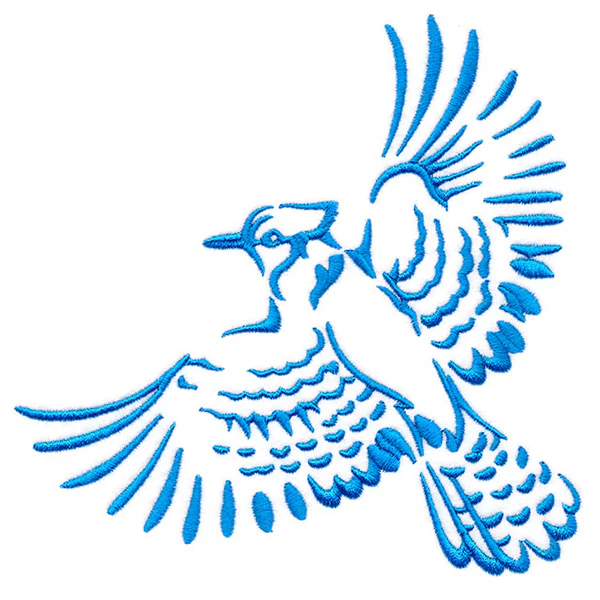 Soaring Blue Jay in Flight - Image 3