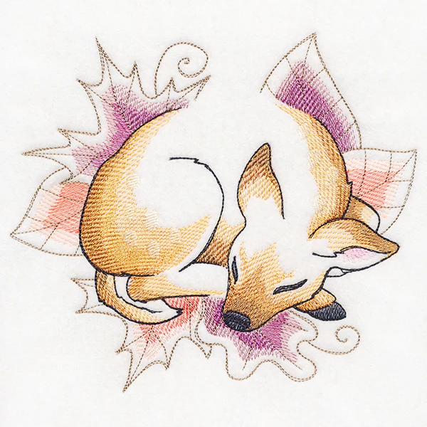 Soft Sleepy Autumn Deer - Image 6