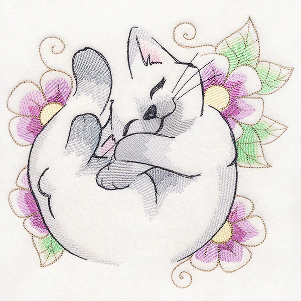 Soft Sleepy Kitten