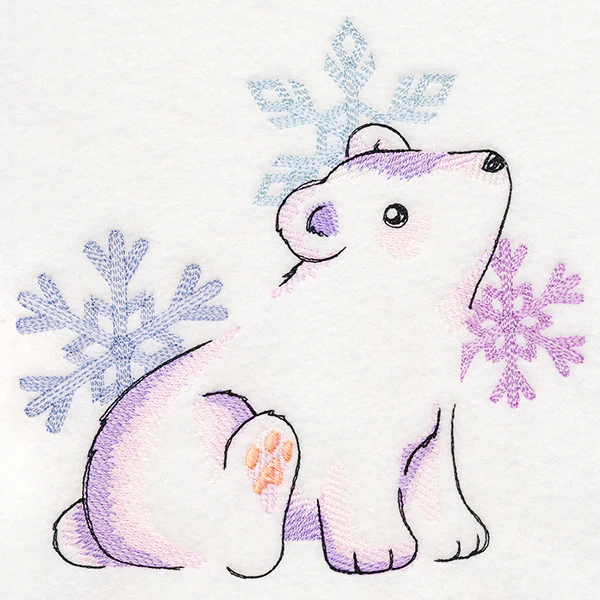 Soft Winter Polar Bear - Image 6