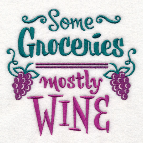 Some Groceries Mostly Wine - Image 3