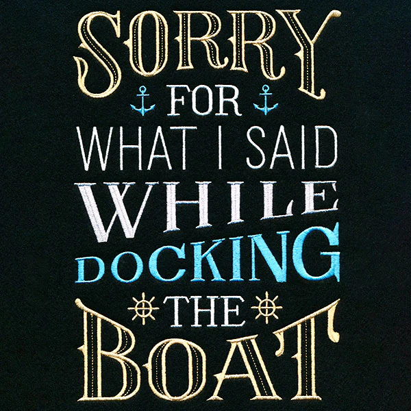 Sorry For What I Said While Docking The Boat - Image 4