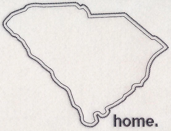 South Carolina Outline (Vintage) - Image 2