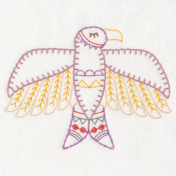 Southwestern Animals - Hawk (Vintage) - Image 2