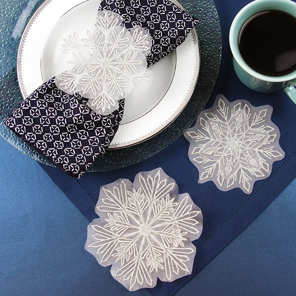 Sparkling Snowflake (Organza) - Image 12
