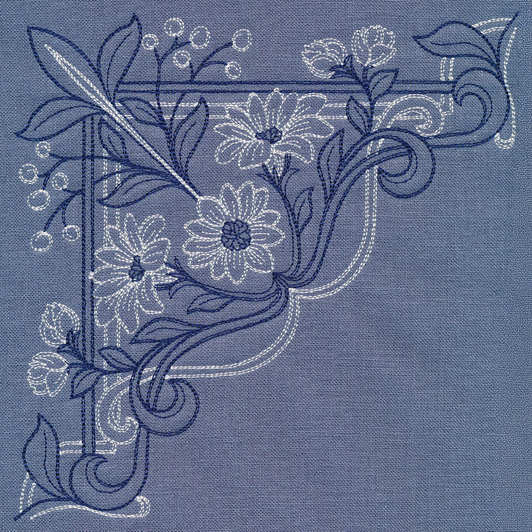 Sparrow & Flowers Pillow Pair - Image 21