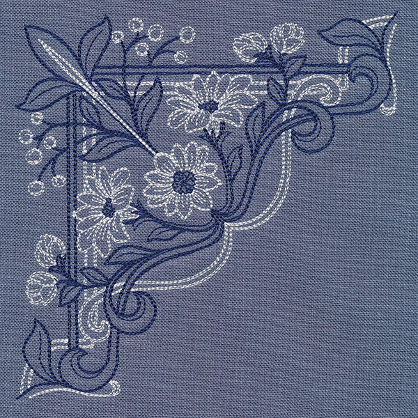 Sparrow & Flowers Pillow Pair - Image 6