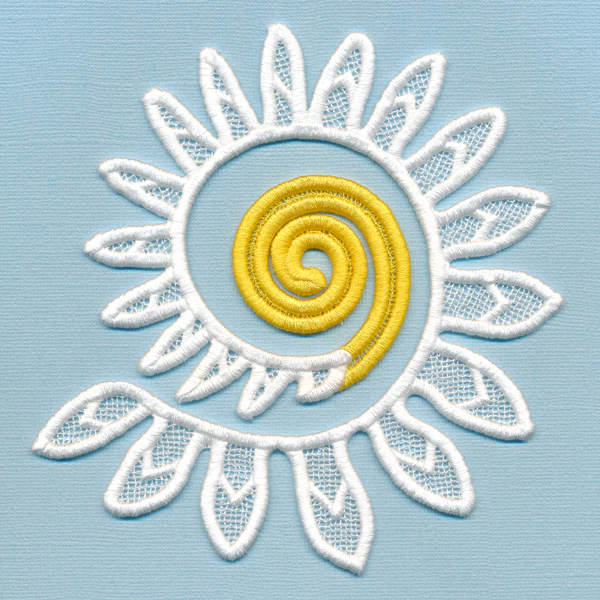 Spiral Daisy in 3D (Lace) - Image 10