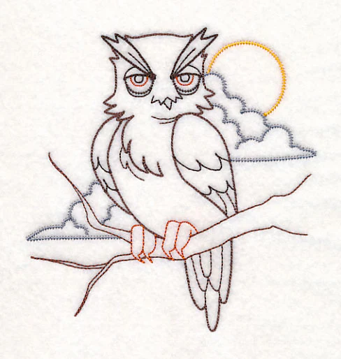 Spooky Owl (Vintage) - Image 2