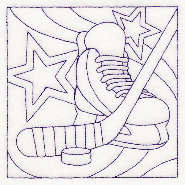 Sports Quilting - Hockey (Double Run) - Image 5