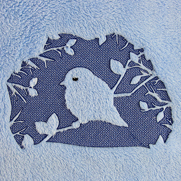Spring Bird Silhouette (Embossed) - Image 8