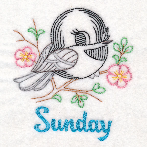 Spring Chickadee - Sunday (Vintage) - Image 3