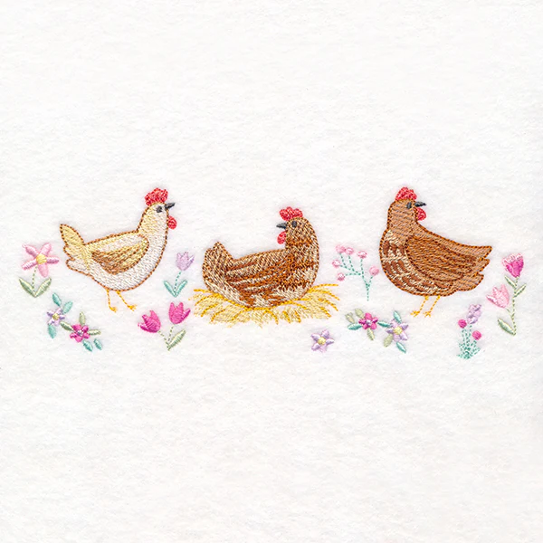 Spring Chicken Border - Image 3