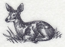 Spring Deer in Grass - Image 2