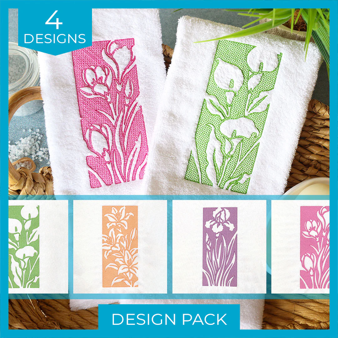 Spring Flowers II (Embossed) Design Pack - Image 7
