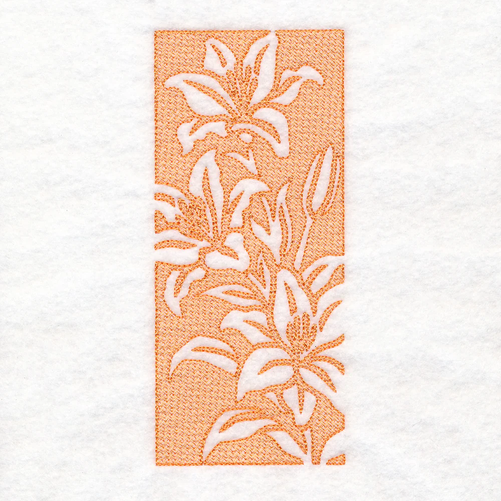 Spring Flowers - Tiger Lily (Embossed) - Image 4