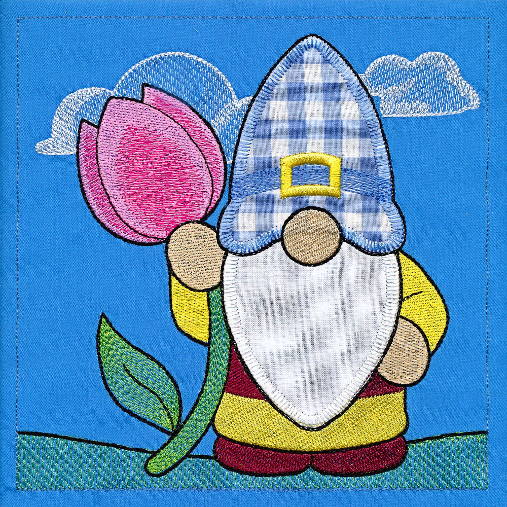 Spring Gnomes Build-a-Scene 3 (Applique) - Image 4