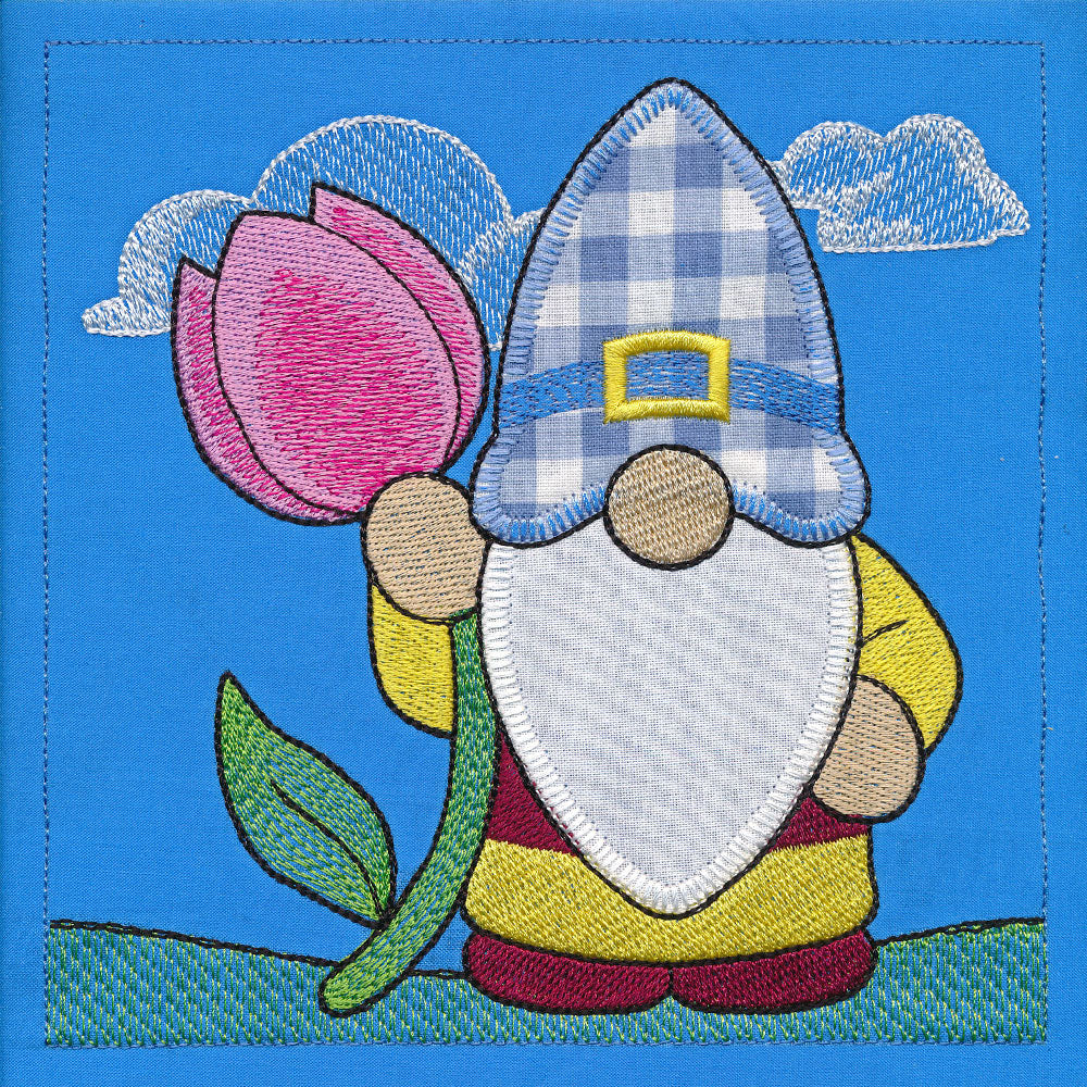 Spring Gnomes Build-a-Scene 3 (Applique) - Image 5