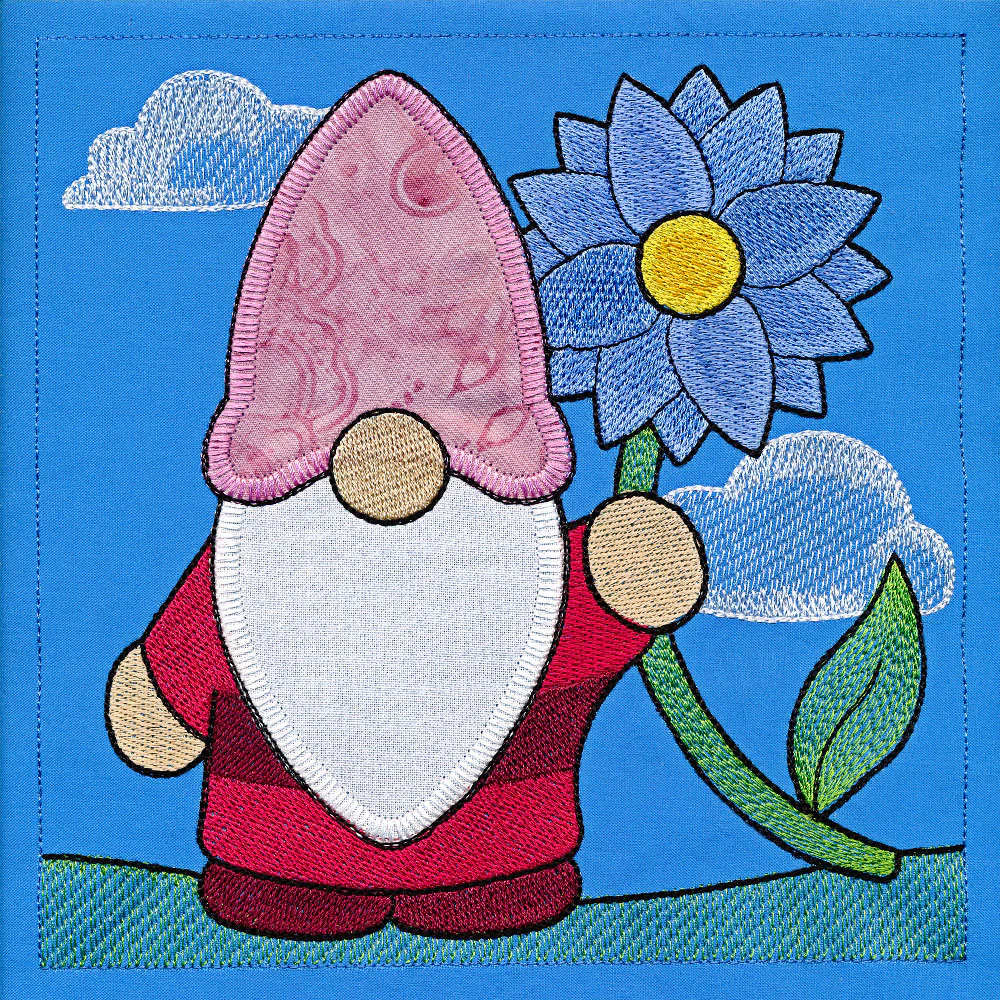 Spring Gnomes Build-a-Scene 4 (Applique) - Image 4