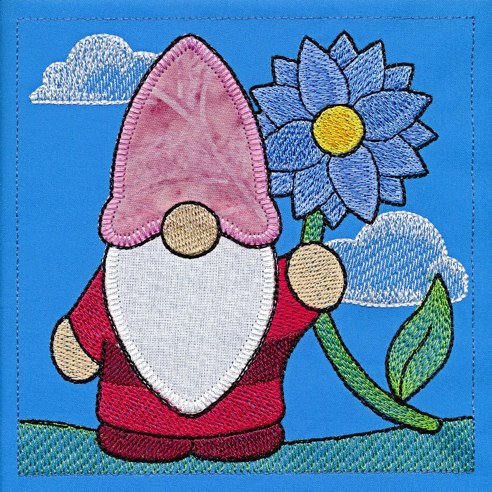 Spring Gnomes Build-a-Scene 4 (Applique) - Image 6