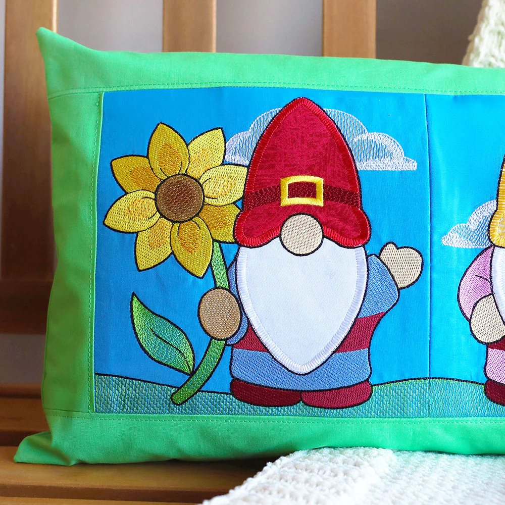 Spring Gnomes Build-a-Scene (Applique) Design Pack - Image 3