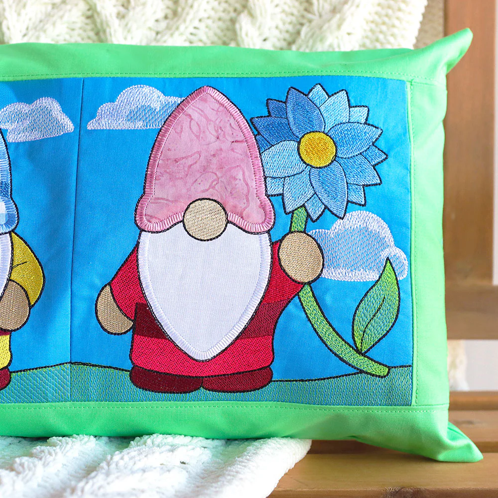 Spring Gnomes Build-a-Scene (Applique) Design Pack - Image 6