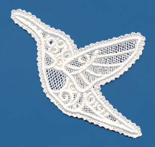 Spring Hummingbird (Battenburg Lace) - Image 2