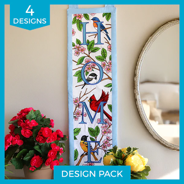 Spring Into HOME Bird Squares Design Pack - Image 7