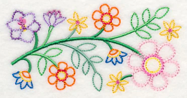 Spring Petal Potpourri Border (Vintage) - Image 4