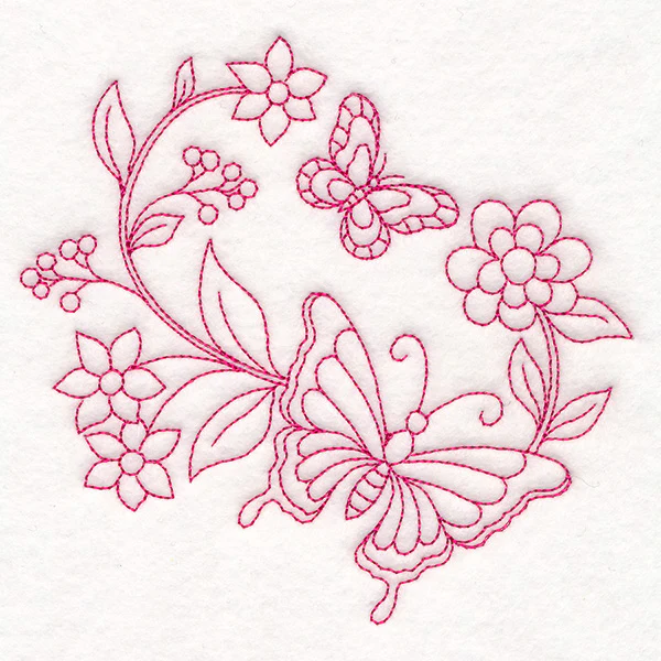 Spring Things Flowers - Butterfly 1 (Vintage) - Image 4