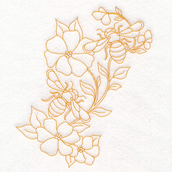 Spring Things Flowers - Honeybee (Vintage) - Image 5
