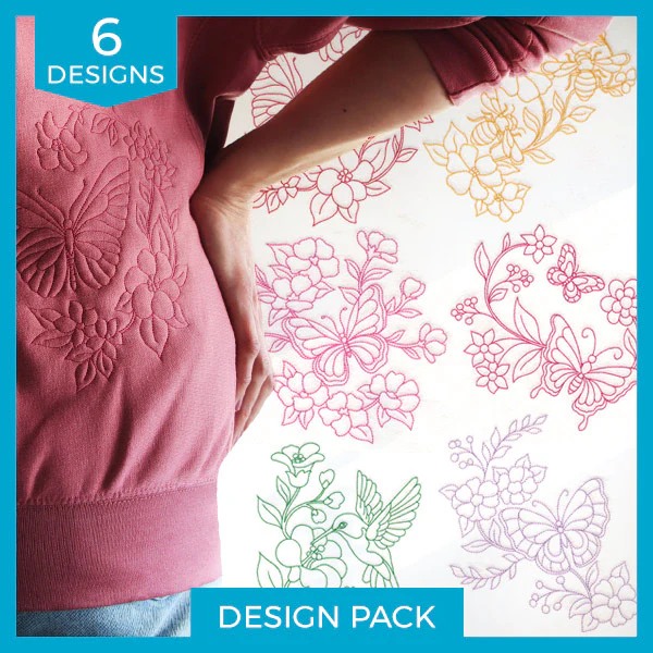 Spring Things Flowers (Vintage) Design Pack - Image 3