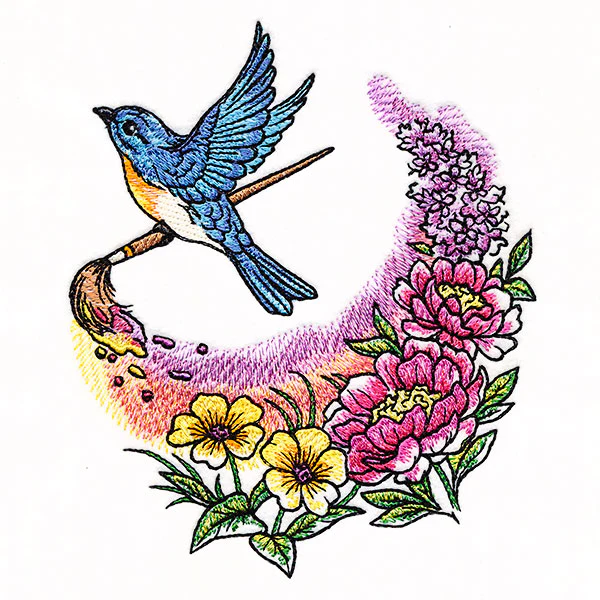 Spring To Life Painting Bluebird - Image 5