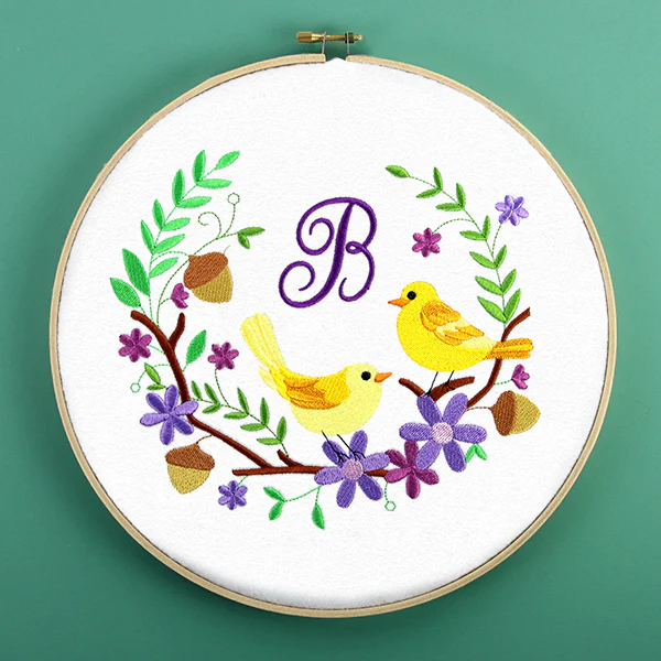 Springtime Birdies Wreath - Image 4