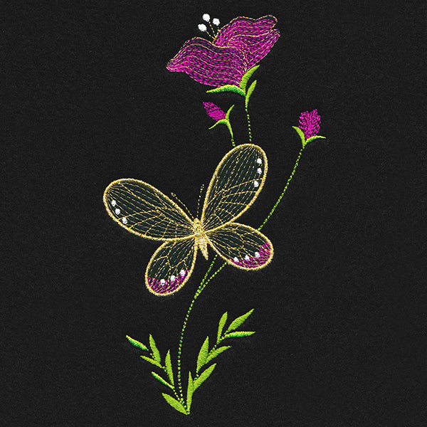 Springtime Treasures - Sweet Pea and Butterfly - Image 4