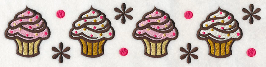 Sprinkle Cupcakes Border - Image 6