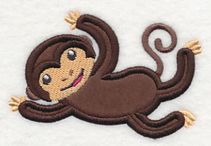 Spunky Monkey (Applique) - Image 2
