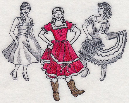 Square Dancing Fashion Plate - Female - Image 3