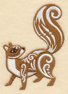 Squirrel with Flourish - Image 3