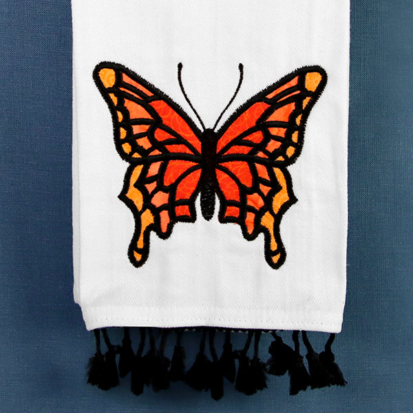 Stained Glass Butterfly (Applique) - Image 2