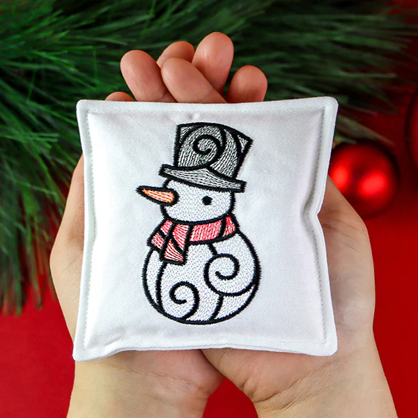 Stained Glass Christmas Accents - Snowman - Image 6