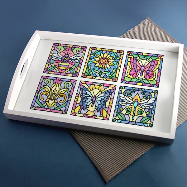 Stained Glass Garden - Butterfly 1 - Image 14