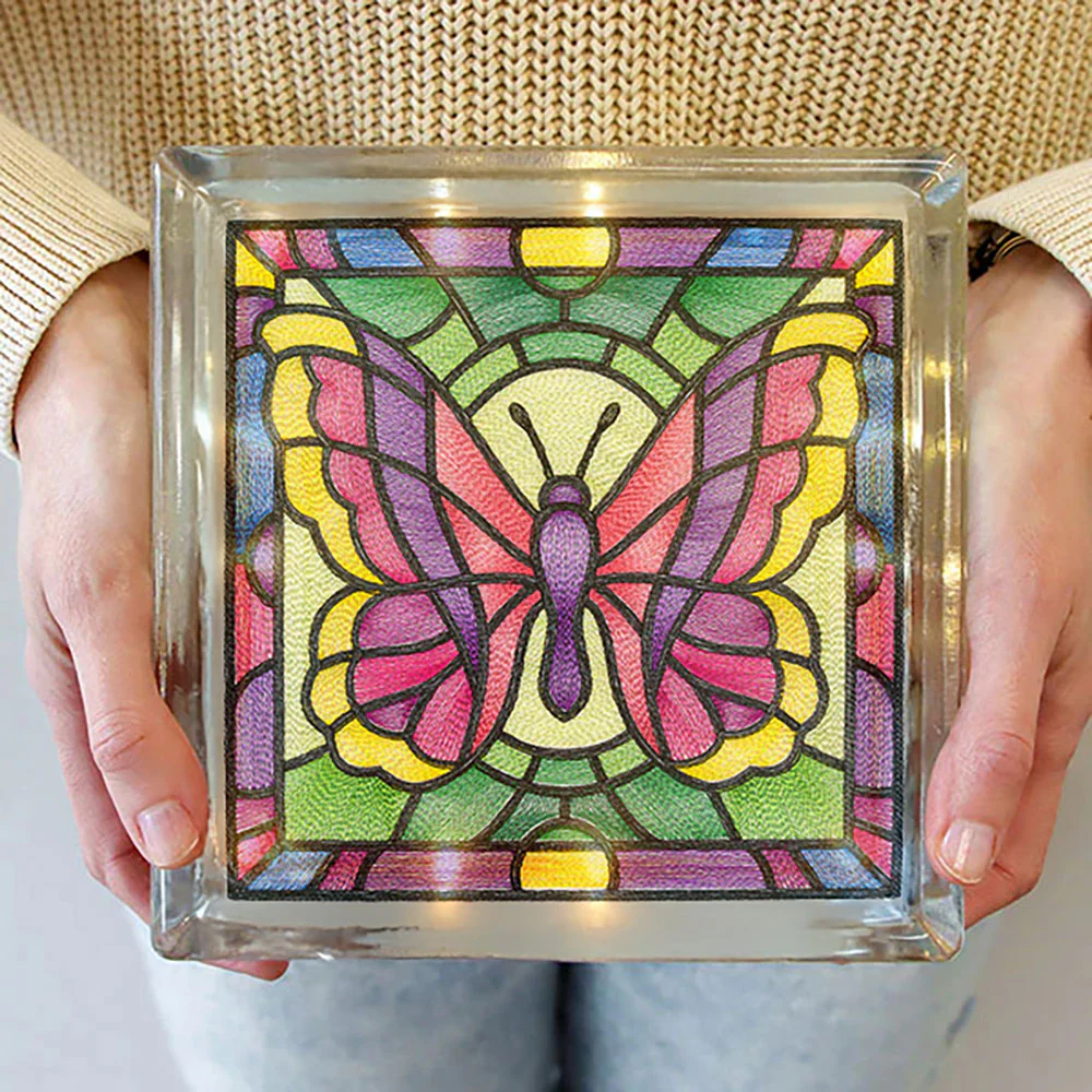 Stained Glass Garden - Butterfly 2 - Image 8