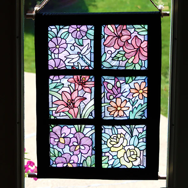 Stained Glass Garden - Lilies - Image 12